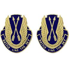 210th Aviation Regiment Unit Crest (Battle Line the Sky)